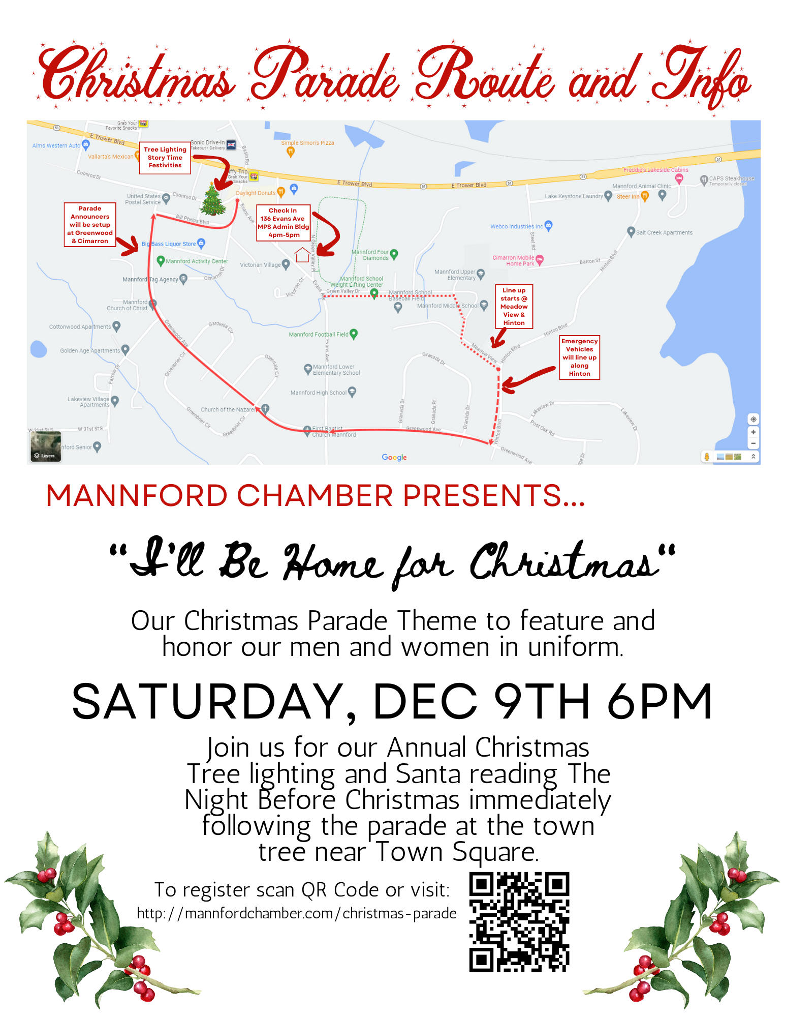 Christmas Parade Mannford Chamber of Commerce