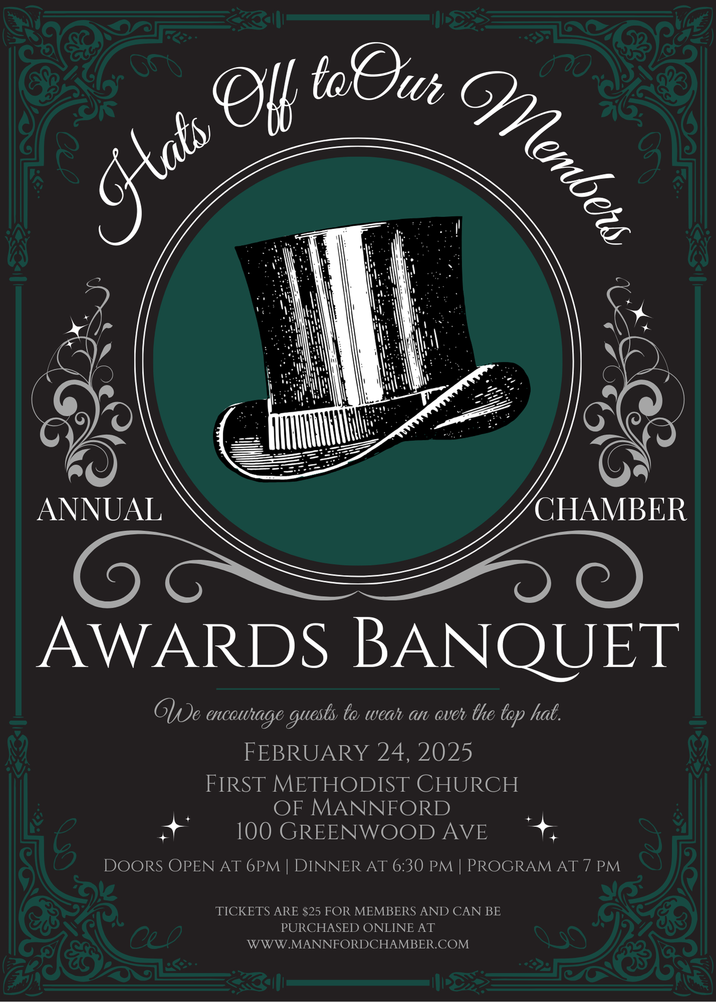 “Hats Off to Our Members” – Reserve Your Spot at the Annual Awards Banquet